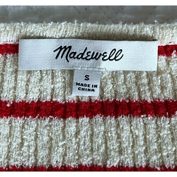 Madewell Stillman Pullover Sweater in Stripe Mix Small - Picture 5 of 6